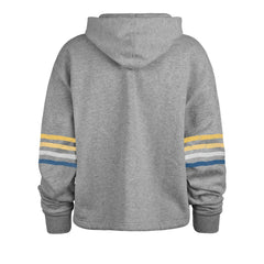 Los Angeles Chargers '47 Women's Upland Bennett Pullover Hoodie - Heather Gray outlet