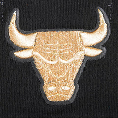 Chicago Bulls Pro Standard Women's Glam Cropped Pullover Sweatshirt - Black for sale