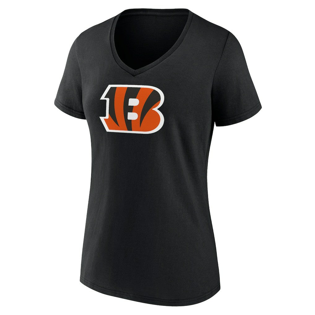 Cincinnati Bengals Women's Mother's Day V-Neck T-Shirt - Black on sale