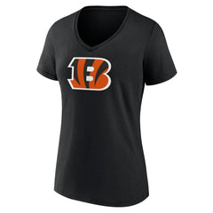 Cincinnati Bengals Women's Mother's Day V-Neck T-Shirt - Black on sale