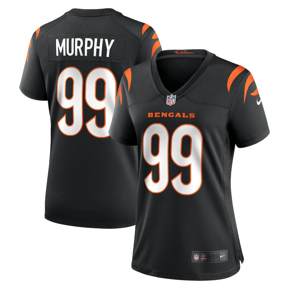 Myles Murphy Cincinnati Bengals Women's Team Game Jersey - Black | Nike for sale
