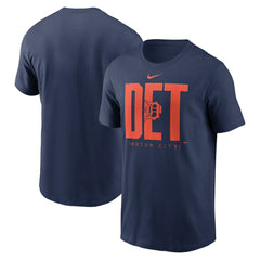 Detroit Tigers Scoreboard T-Shirt - Navy | Nike