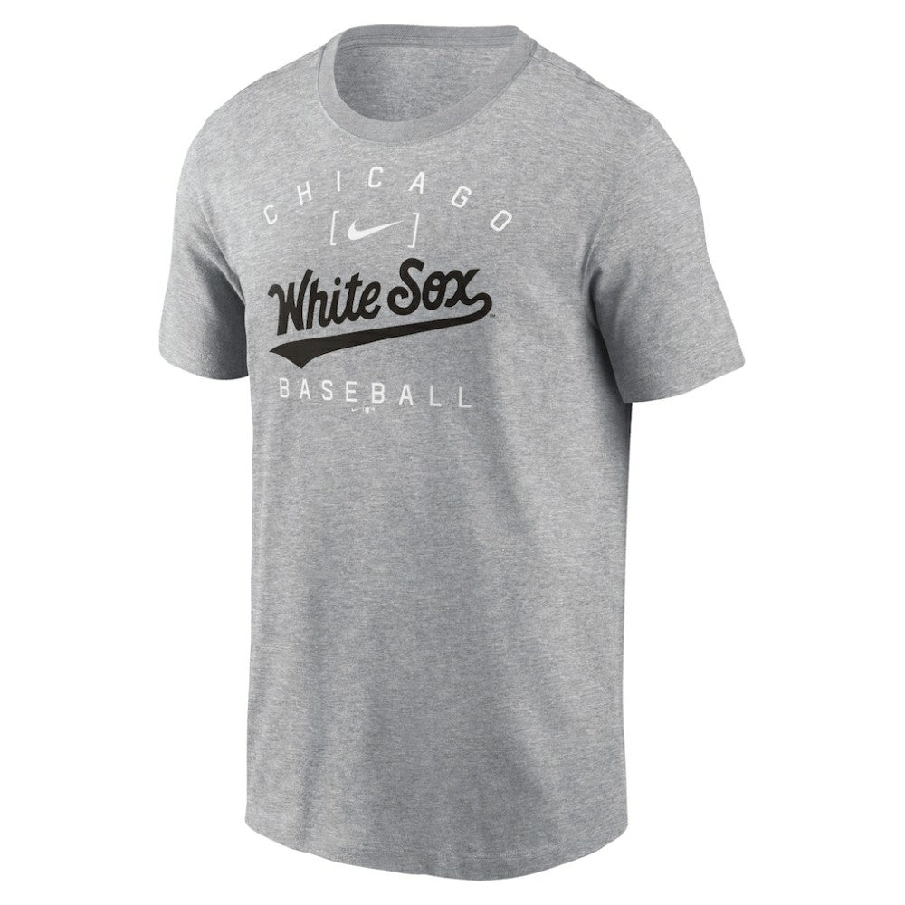 Chicago White Sox Home Team Athletic Arch T-Shirt - Heather Gray | Nike