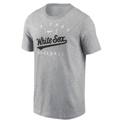 Chicago White Sox Home Team Athletic Arch T-Shirt - Heather Gray | Nike