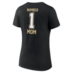 New Orleans Saints Women's Mother's Day V-Neck T-Shirt - Black for sale