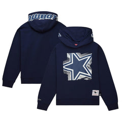 Dallas Cowboys Women's Gridiron Classics Big Face 7.0 Pullover Hoodie - Navy online