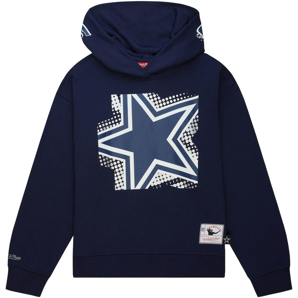 Dallas Cowboys Women's Gridiron Classics Big Face 7.0 Pullover Hoodie - Navy online