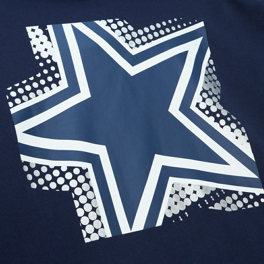Dallas Cowboys Women's Gridiron Classics Big Face 7.0 Pullover Hoodie - Navy online