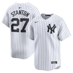 Giancarlo Stanton New York Yankees Home Limited Player Jersey - White | Nike