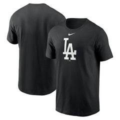 Los Angeles Dodgers Fuse Large Logo T-Shirt - Black | Nike