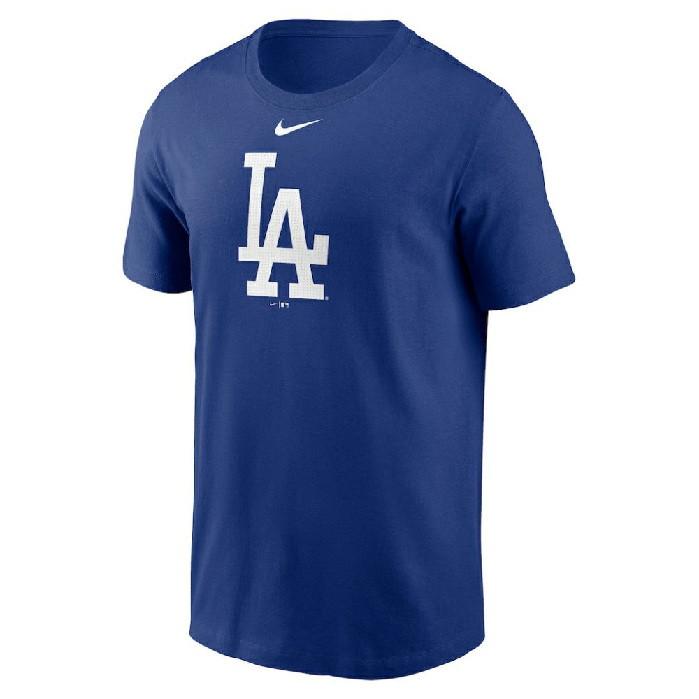 Los Angeles Dodgers Fuse Large Logo T-Shirt - Royal | Nike