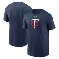Minnesota Twins Fuse Large Logo T-Shirt - Navy | Nike