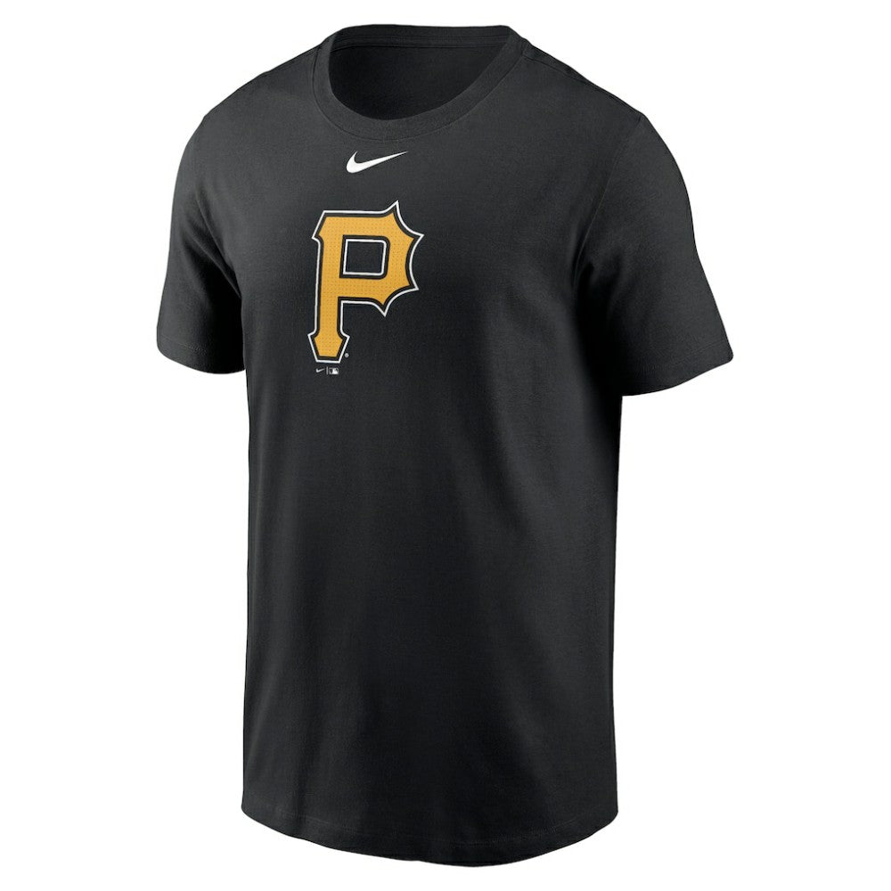 Pittsburgh Pirates Fuse Large Logo T-Shirt - Black | Nike