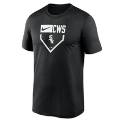 Chicago White Sox Home Plate Icon Legend Performance T-Shirt - Black | Nike
