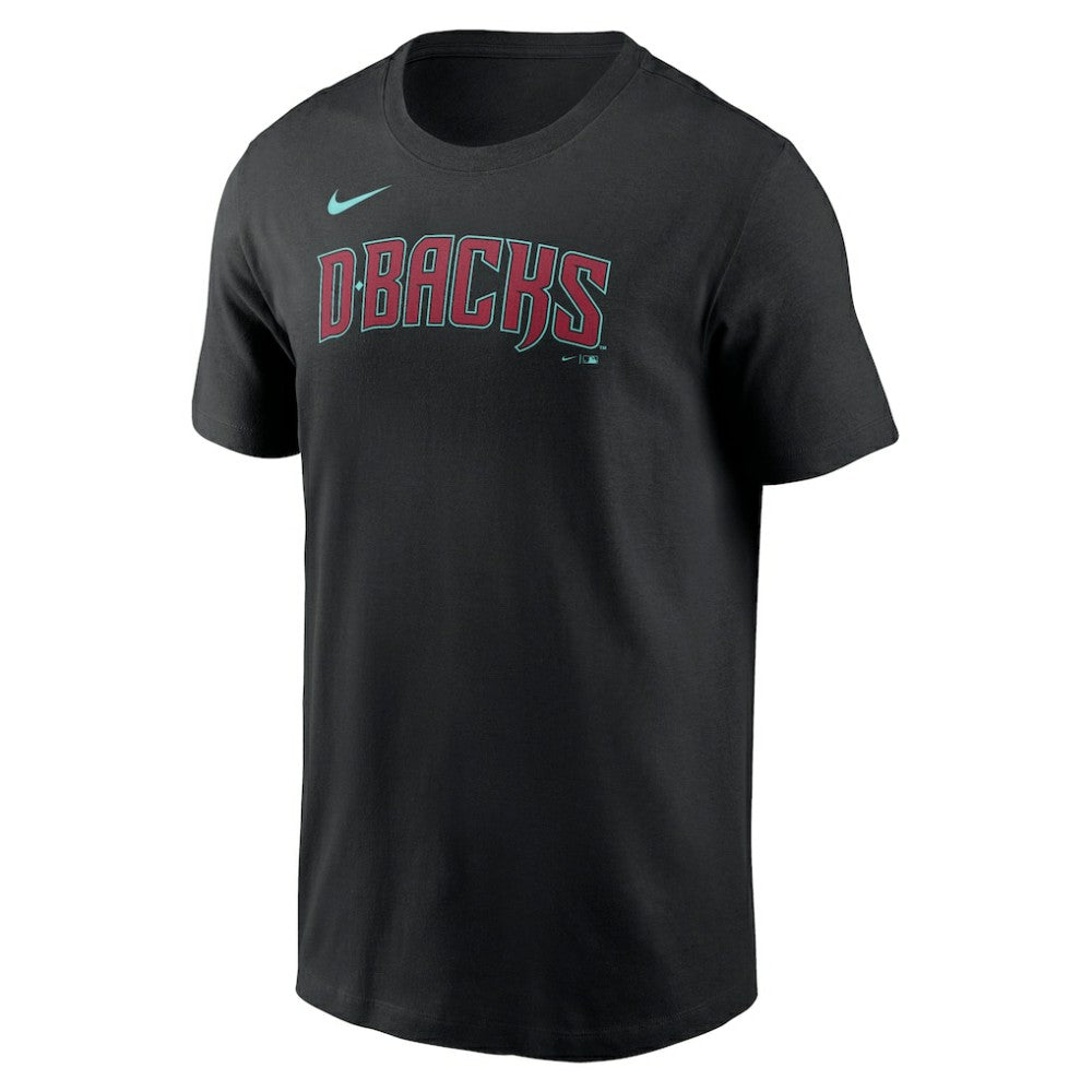 Arizona Diamondbacks Wordmark T-Shirt - Black | Nike