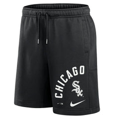 Chicago White Sox Arched Kicker Shorts - Black | Nike