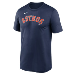 Houston Astros Legend Fuse Wordmark T-Shirt  - Navy | Nike