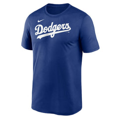 Los Angeles Dodgers Legend Fuse Wordmark T-Shirt  - Royal | Nike