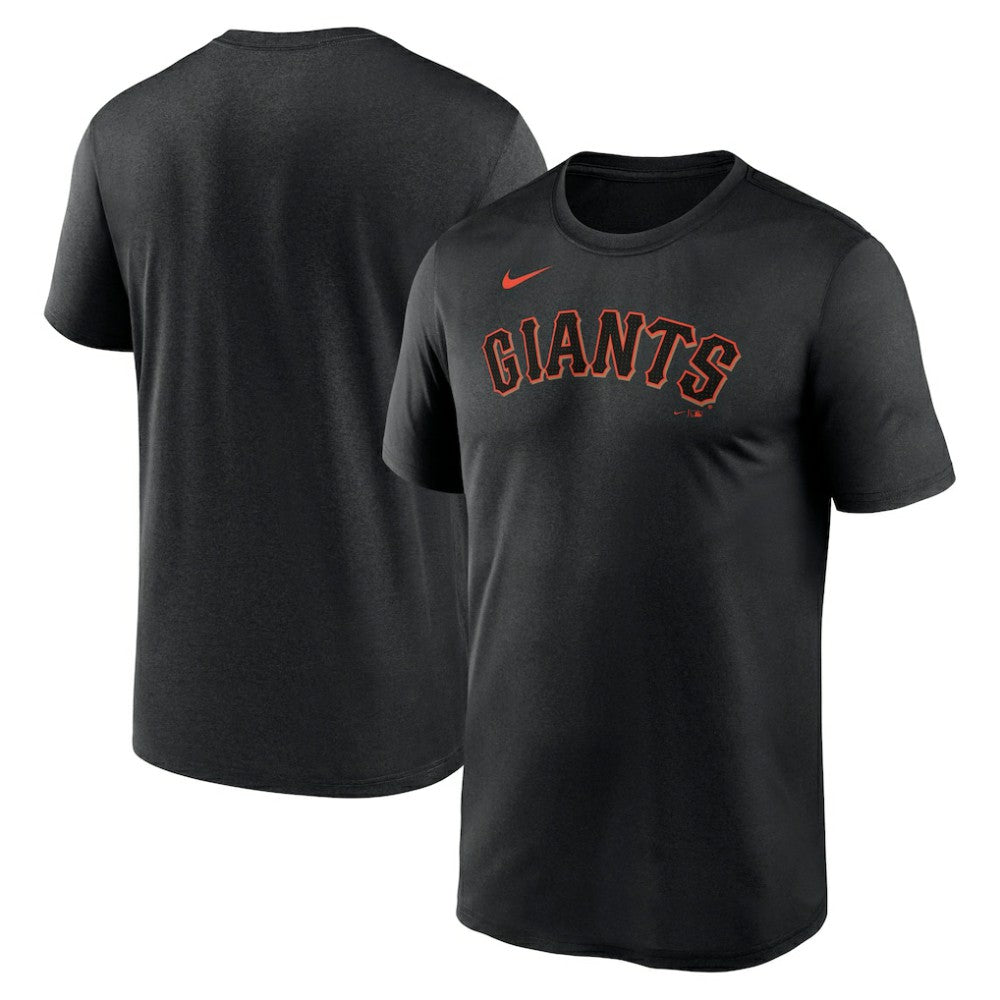San Francisco Giants Legend Fuse Wordmark T-Shirt  - Black | Nike