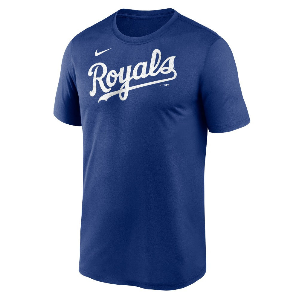 Kansas City Royals Legend Fuse Wordmark T-Shirt  - Royal | Nike