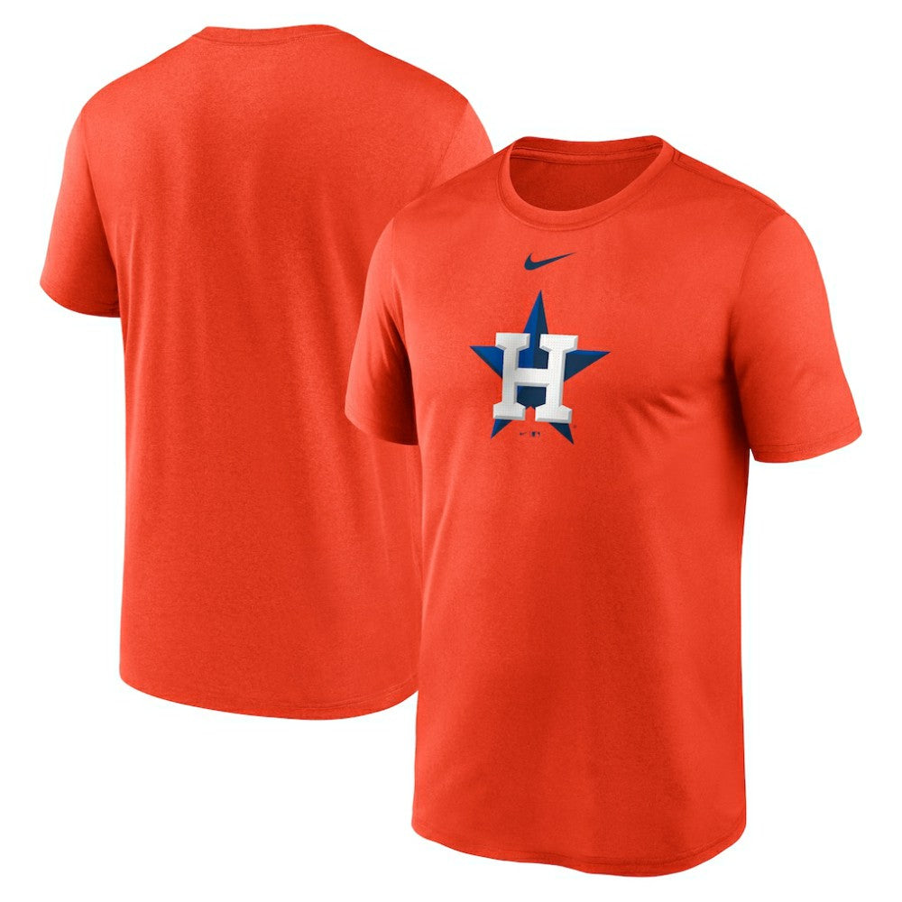 Houston Astros Legend Fuse Large Logo Dri-FIT T-Shirt - Orange | Nike