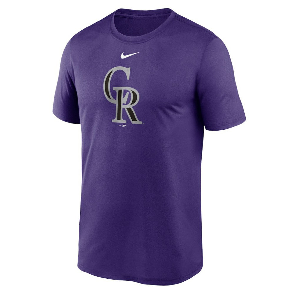 Colorado Rockies Legend Fuse Large Logo Dri-FIT T-Shirt - Purple | Nike