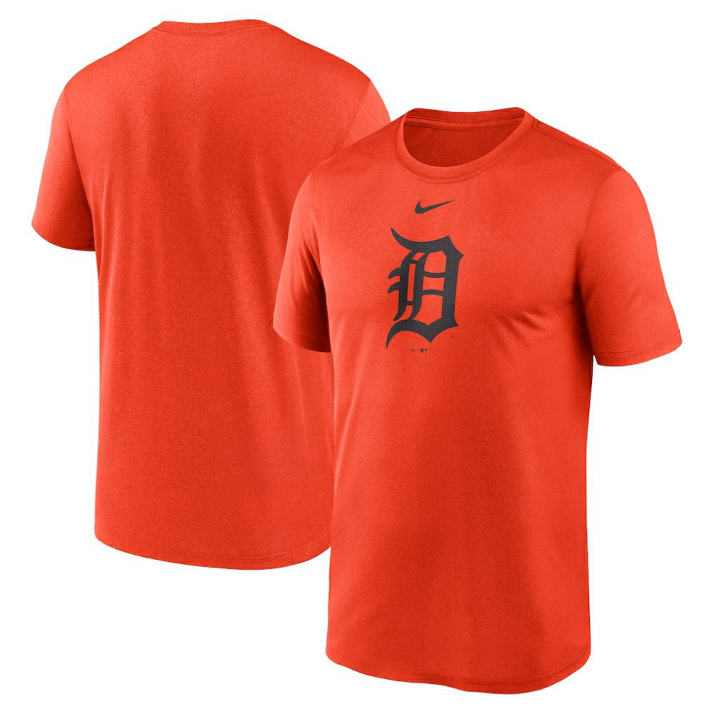 Detroit Tigers Legend Fuse Large Logo Dri-FIT T-Shirt - Orange | Nike