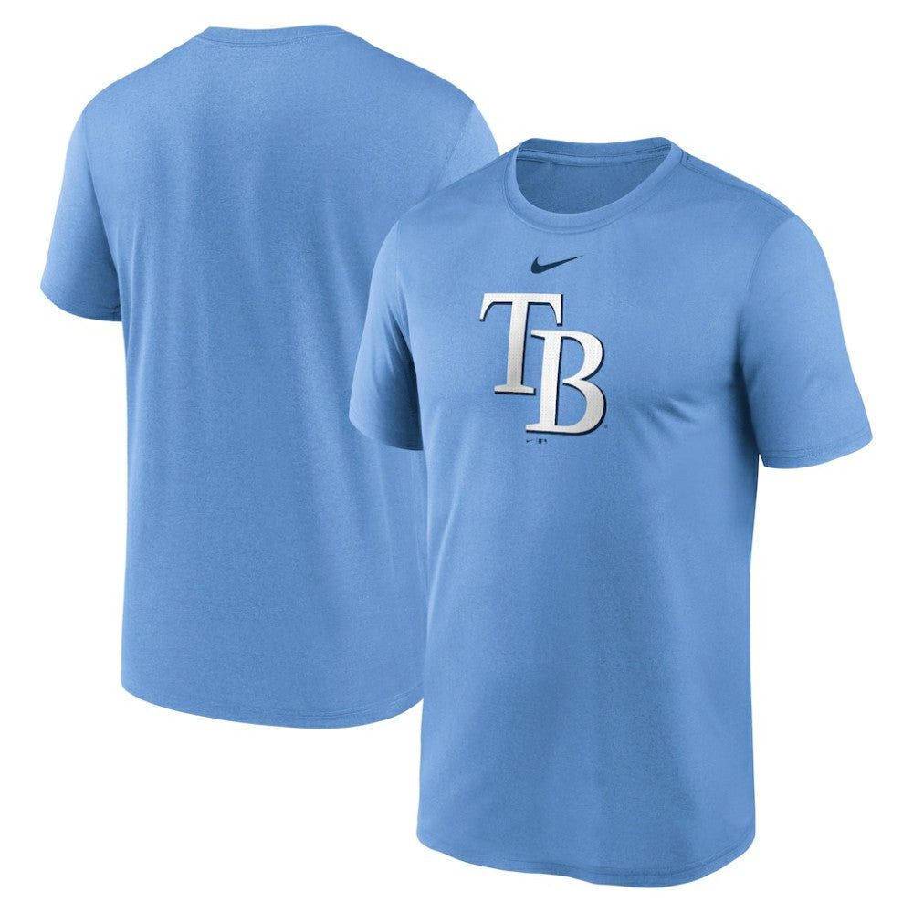 Tampa Bay Rays Legend Fuse Large Logo Dri-FIT T-Shirt - Light Blue | Nike