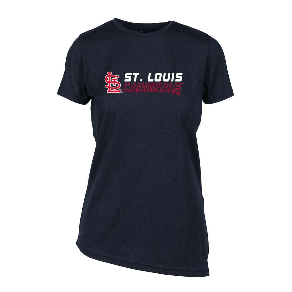 St. Louis Cardinals Levelwear Women's Birch Chase T-Shirt - Navy