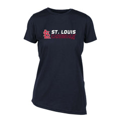 St. Louis Cardinals Levelwear Women's Birch Chase T-Shirt - Navy