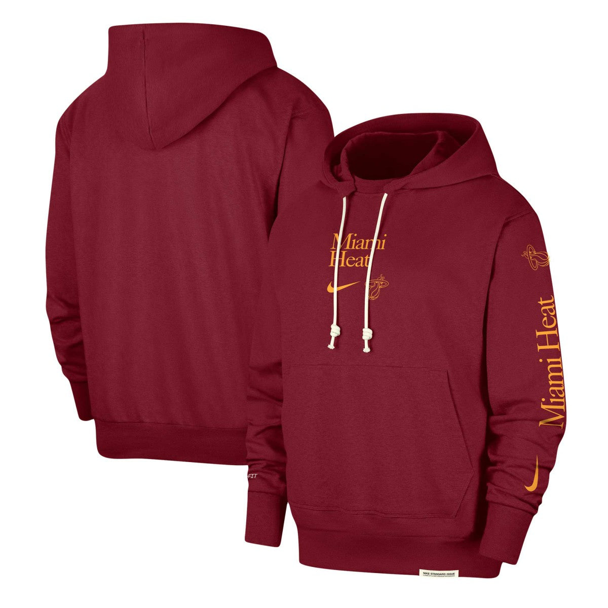 Miami Heat Authentic Performance Pullover Hoodie - Red | Nike discount