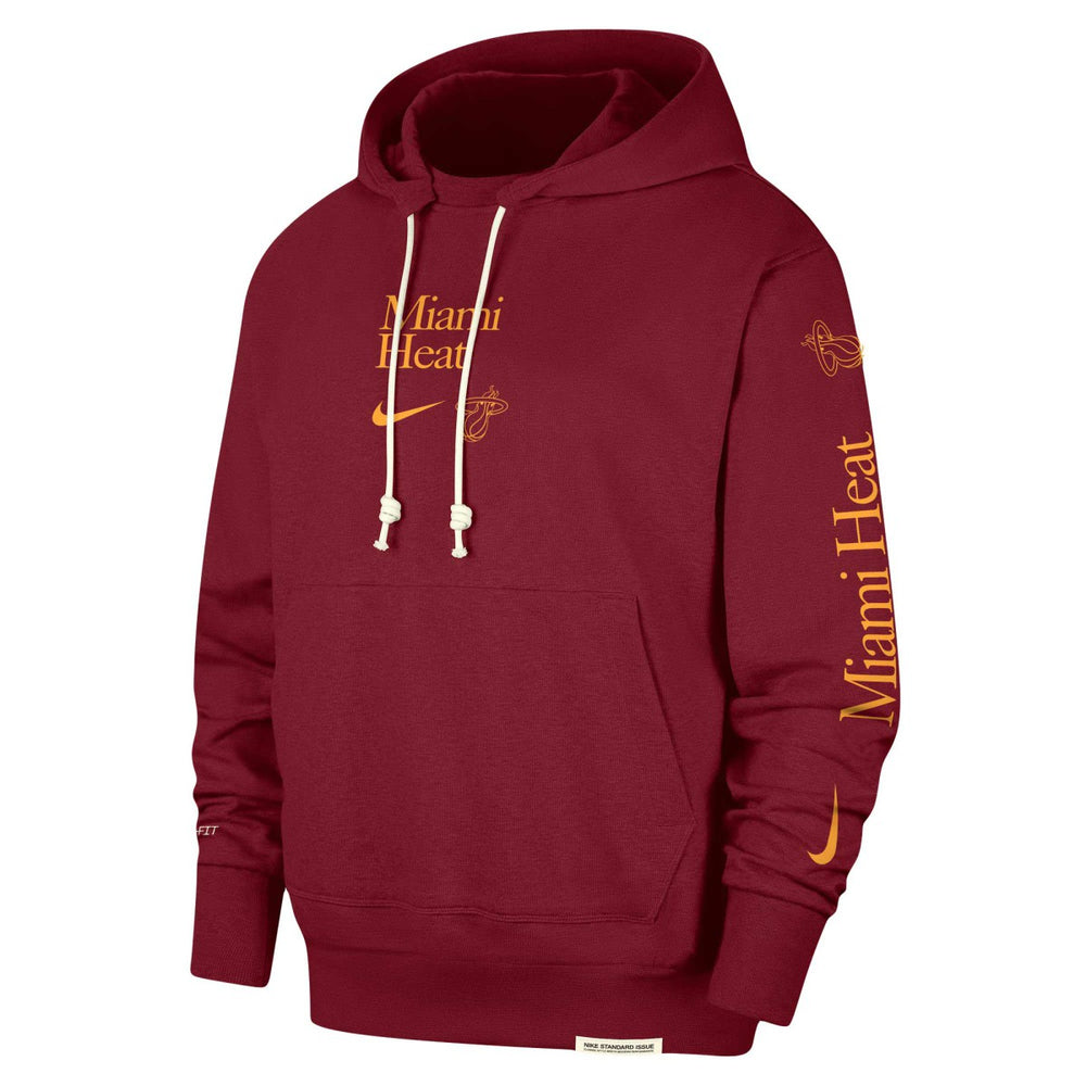 Miami Heat Authentic Performance Pullover Hoodie - Red | Nike discount