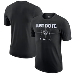 Brooklyn Nets Just Do It T-Shirt - Black | Nike online