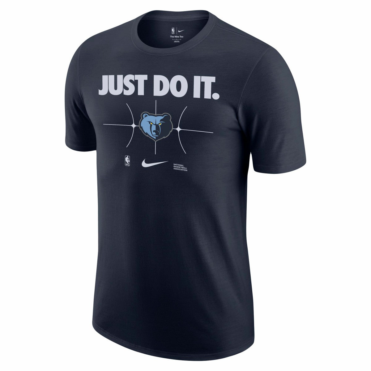 Memphis Grizzlies Just Do It T-Shirt - Navy | Nike shop