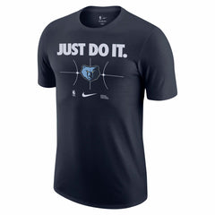Memphis Grizzlies Just Do It T-Shirt - Navy | Nike shop