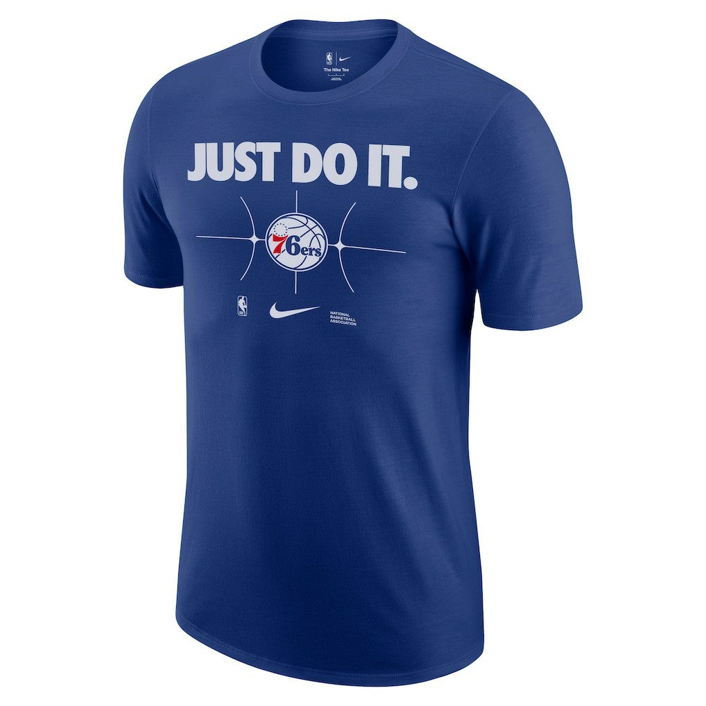 Philadelphia 76ers Just Do It T-Shirt - Royal | Nike for sale