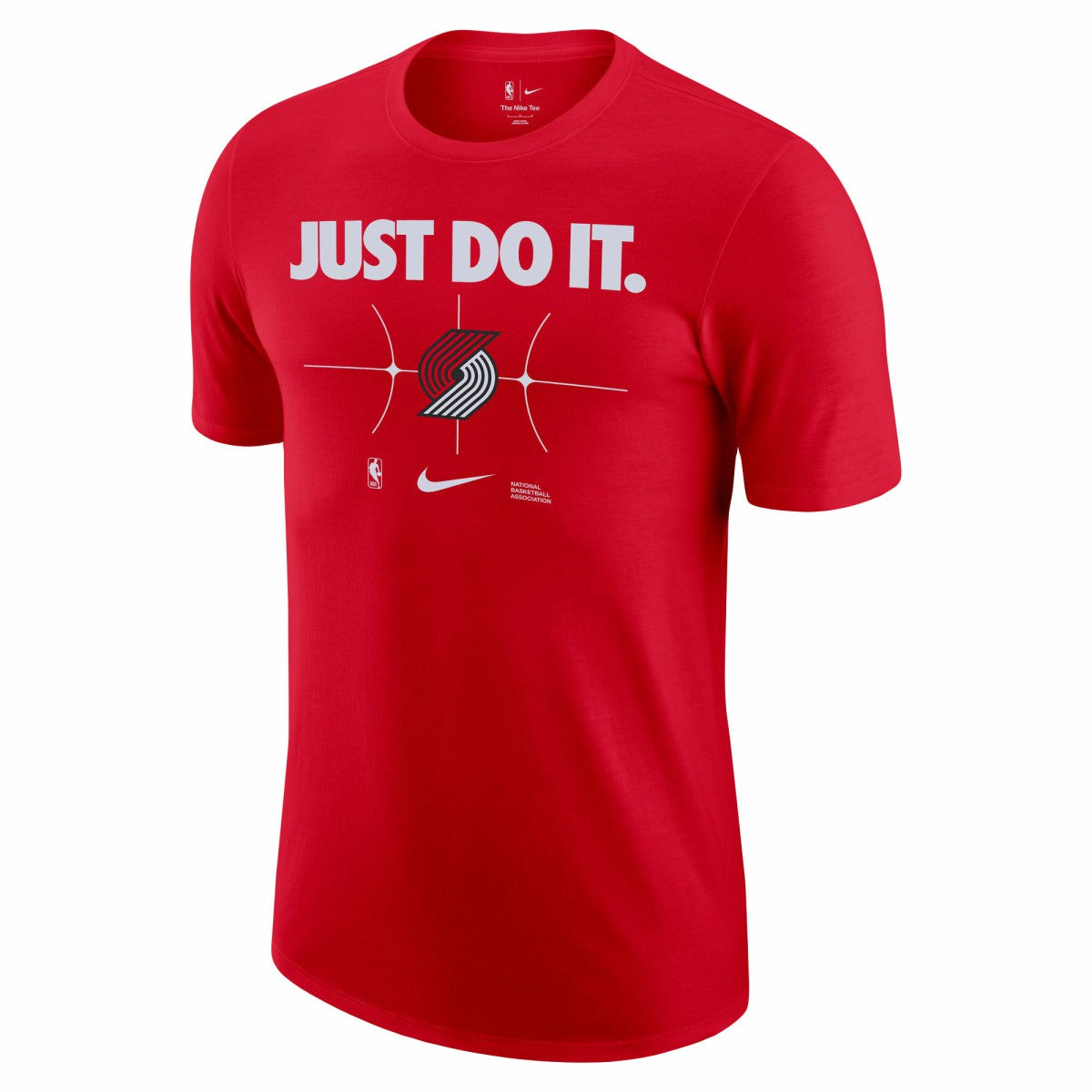 Portland Trail Blazers Just Do It T-Shirt - Red | Nike shop