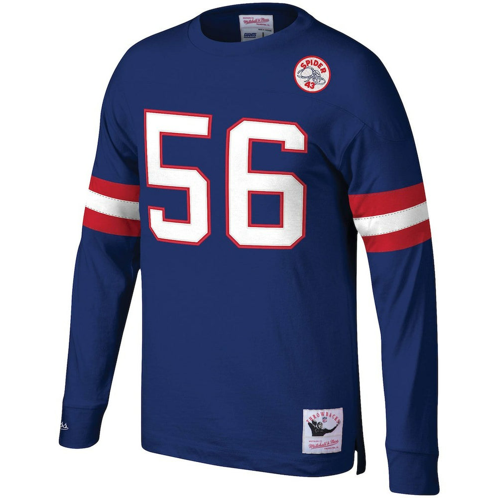 Lawrence Taylor New York Giants Big & Tall Cut & Sew Player Name & Number Long Sleeve T-Shirt - Royal on sale