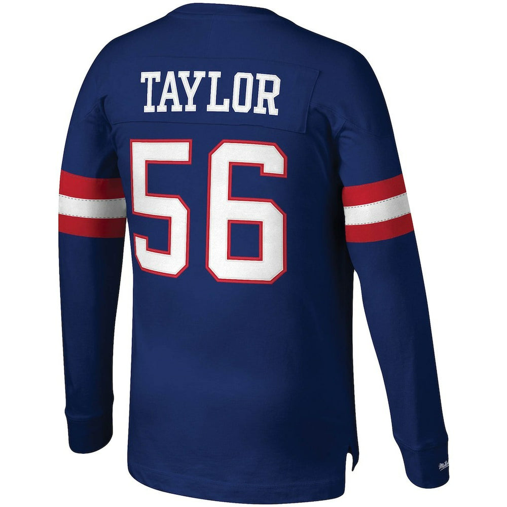 Lawrence Taylor New York Giants Big & Tall Cut & Sew Player Name & Number Long Sleeve T-Shirt - Royal on sale