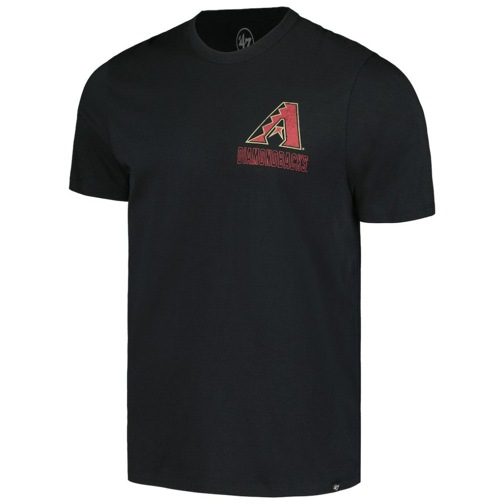 Arizona Diamondbacks Hang Back Franklin T-Shirt - Black | 47 brand