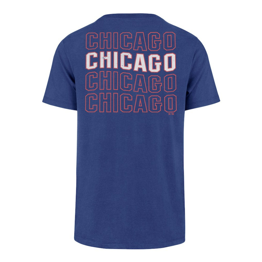 Chicago Cubs Hang Back Franklin T-Shirt - Royal | 47 brand