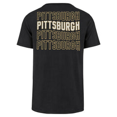 Pittsburgh Pirates Hang Back Franklin T-Shirt - Black | 47 brand