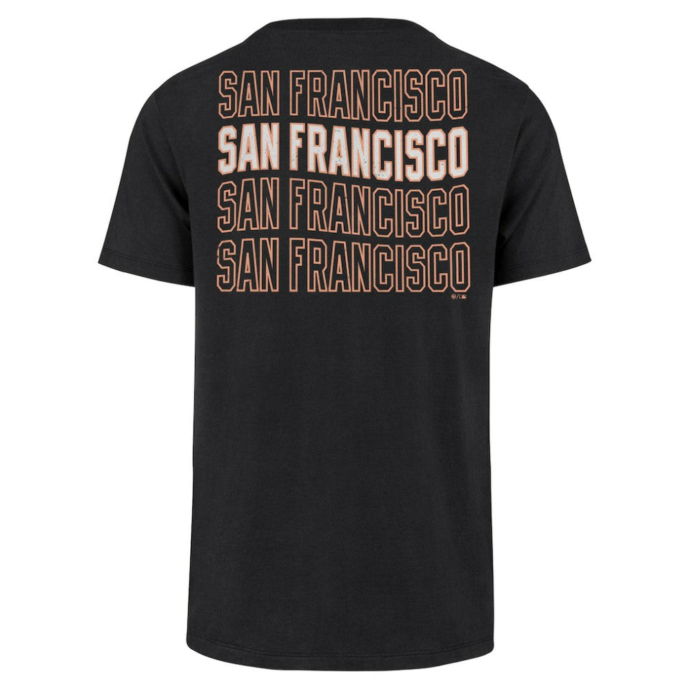 San Francisco Giants Hang Back Franklin T-Shirt - Black | 47 brand