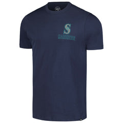 Seattle Mariners Hang Back Franklin T-Shirt - Navy | 47 brand
