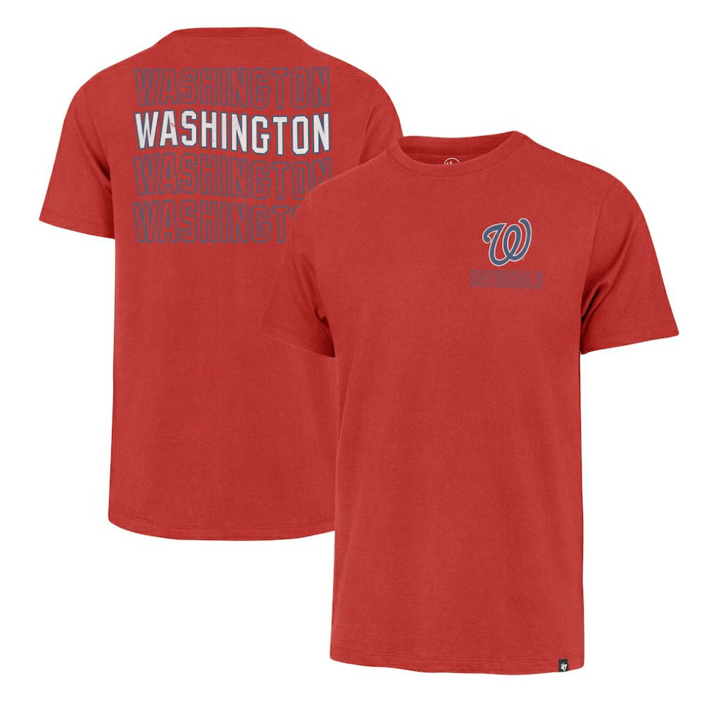 Washington Nationals Hang Back Franklin T-Shirt - Red | 47 brand