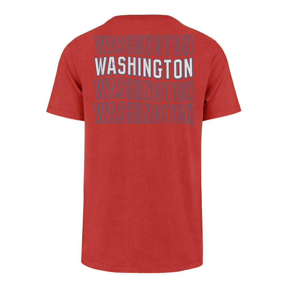 Washington Nationals Hang Back Franklin T-Shirt - Red | 47 brand