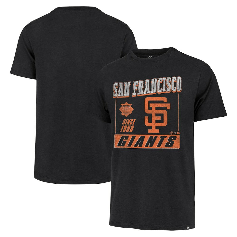 San Francisco Giants Outlast Franklin T-Shirt - Black | 47 brand