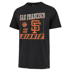 San Francisco Giants Outlast Franklin T-Shirt - Black | 47 brand