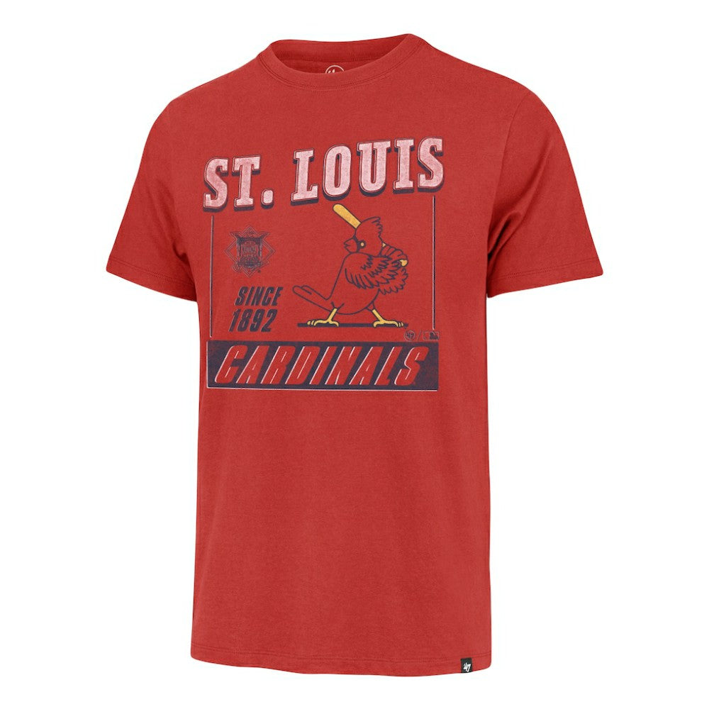 St. Louis Cardinals Outlast Franklin T-Shirt - Red | 47 brand