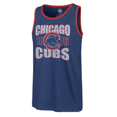 Chicago Cubs Upload Franklin Tank Top - Royal | 47 brand